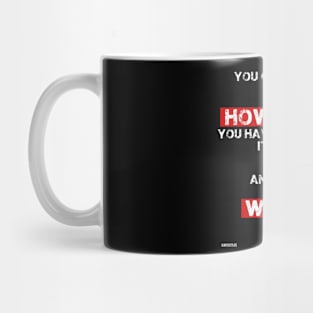 You cant cheat the grind success motivation Mug